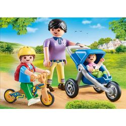 cumpără Set de construcție Playmobil PM70284 Mother with Children în Chișinău 