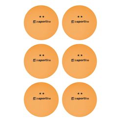 Мячи для настольного тенниса (6 шт.) inSPORTline Elisenda S2 21567 yellow (7468)