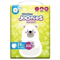 cumpără Accesoriu pentru cei mici Joonies 654104 Comfort Подгузники-трусики, XXL (15-20 кг), 28 шт. în Chișinău 