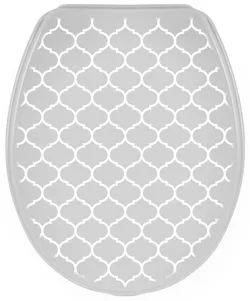 купить Сиденье для унитаза Bisk 07989 IRIS (foto: ORIENT) в Кишинёве 