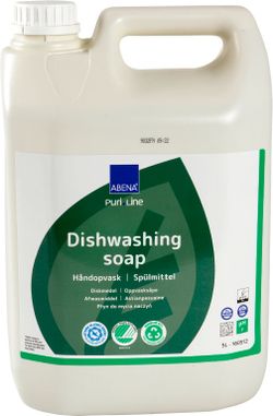 ABENA Detergent pentru vase, fără culoare și miros, 5 L