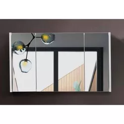 купить Зеркало для ванной Martat Venna 100cm (white) (05435) в Кишинёве 