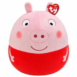 купить Мягкая игрушка TY TY39315 Peppa Pig 25cm (Squishy Beanies) в Кишинёве 