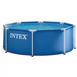cumpără Piscină cu cadru Intex 28296 Metal Frame Blue 244х76сm, 2843L, cadru metalic în Chișinău 