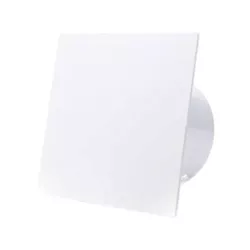 купить Вентилятор вытяжной EvoAir Ventilator baie Ecovent DECORA, Panou Plexiglas, Alb Mat в Кишинёве 