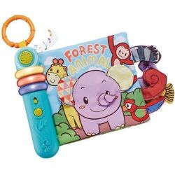 купить Мягкая игрушка Chipolino DIG02406200 Forest, игрушка-книжка (музыка-свет) в Кишинёве 