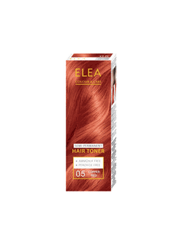Оттеночный бальзам, SOLVEX Elea Hair Toner, 100 мл., 05 - Красная медь