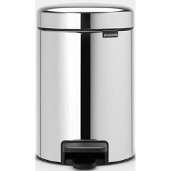 купить Урна для мусора Brabantia 11 31 47 NewIcon 3L, Brilliant Steel в Кишинёве 