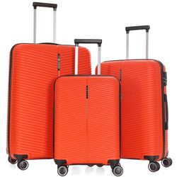 купить Чемодан CCS Комплект 5224 Set Orange в Кишинёве 