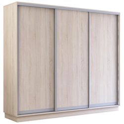 cumpără Dulap Mobildor-Lux Fox uși glisante din PAL (250x60x200H cm) Sonoma în Chișinău 