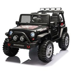 cumpără Mașină electrică pentru copii Richi MX618/2 Masina pe acumulator, negru în Chișinău 