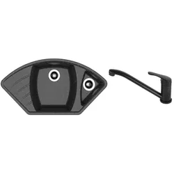 cumpără Chiuvetă bucătărie cu bateria Dr.Gans Gabi + SanDonna F 1066 negru în Chișinău 