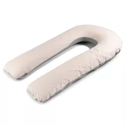 cumpără Textile de casă PernaMea Fata de Perna pt gravide forma-U, Uniton Gri+Roz (PM.101702/6) în Chișinău 