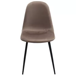 cumpără Scaun Deco C-710 Catifea + Black Legs Brown (HLR-49) în Chișinău 