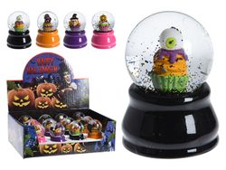 Сувенир Halloween Шар с фигуркой 12Х10Х6cm, керамика