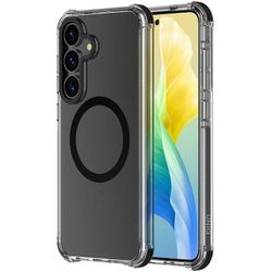 купить Чехол для смартфона UNIQ Samsung S25 Plus Combat Carbon Magclick, Black в Кишинёве 