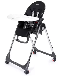 купить Стульчик для кормления Peg Perego Prima Pappa Follow Me Hi-Tech Licorice в Кишинёве 
