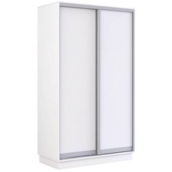 купить Шкаф Mobildor-Lux Fox uși glisante din PAL (110x60x230H cm) Alb в Кишинёве 