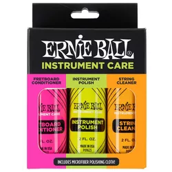 cumpără Accesoriu p/u instrumente muzicale Ernie Ball Instrument Care + Cloth - Kit pentru Curățarea Instrumentelor în Chișinău 