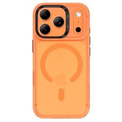 cumpără Husă pentru smartphone Benks Lucid Armor Magnetic Phone Case iP17 Pro Max (Orange) în Chișinău 