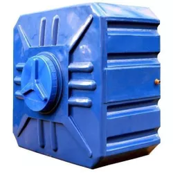 cumpără Duș de vară Uniplast 37070 Rezervor apa 500 L patrat (albastru) cu stut D. 1/2" 100x100x50 cm în Chișinău 