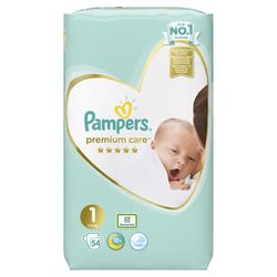 Подгузники Pampers Premium Care 1 (2-5 kg) 54 шт