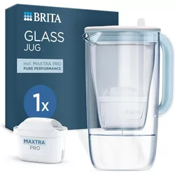 cumpără Cană filtrantă pentru apă Brita Glass Jug One 2.5L (lightblue) în Chișinău 