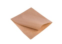 Бумажный Пакет 15*18 (2 открытые стороны)  жиростойкий