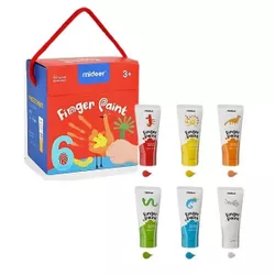 cumpără Set de creație Mideer MD4165 Set de vopsea pentru Pictura cu degetele, 6 culori în Chișinău 
