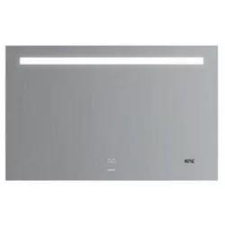 cumpără Oglindă baie Gappo LED G 604-11 cu ceas 110x70 cm în Chișinău 