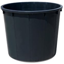 cumpără Cadă de vin miscellaneous Cada fara capac 350 L 90x73H cm (neagra) STP în Chișinău 