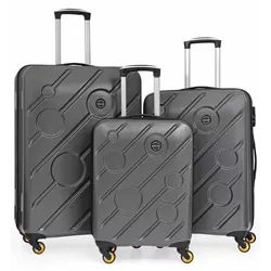 cumpără Valiză CCS 5208 Set Anthracite în Chișinău 