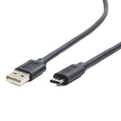 Cable  Type-C /USB2.0, AM/CM, 1.8 m, Cablexpert, Black, CCP-USB2-AMCM-6