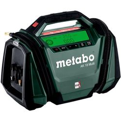купить Портативный компрессор для авто Metabo AK 18 Multi Compresor cu acumulator (carcasa) 600794850 в Кишинёве 