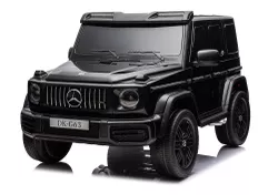 cumpără Mașină electrică pentru copii Richi (68796) DKG63/9 neagra Mercedes Benz G63 (24V) în Chișinău 