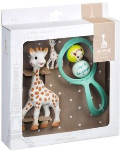 купить Погремушка Sophie la Girafe 010324 Set Zornaitoare + breloc в Кишинёве 