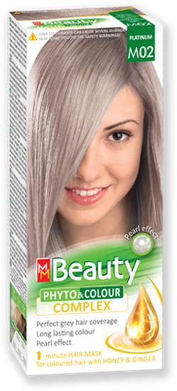 Краска для волос, SOLVEX MM Beauty, 125 мл., M02 - Платина