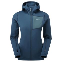 купить Одежда для спорта Rab Jacheta dame Superflux Hoody Tempest Blue 08 (QFG-14-TMB-08) в Кишинёве 