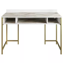 купить Офисный стол Trendy Tumata, AurAlb, 120x75x60cm в Кишинёве 