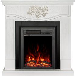 купить Камин электрический ArtFlame Auren & Cris, 950x930x270mm, Alb в Кишинёве 