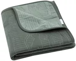 cumpără Lenjerie de pat pentru copii Jollein 516-511-68036 Paturica Jungle Jambo Ash Green/Laurel, 75x100cm în Chișinău 