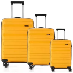 cumpără Valiză CCS Set 5225 Set Galben în Chișinău 