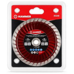 cumpără Disc de tăiere Hammer 40248 diamantat turbo, d115x1.2x7x22.2mm în Chișinău 