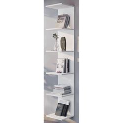 купить Офисный стеллаж Bofigo Книжный шкаф, 34,6x31,5x180 см, Белый (15-07-01) в Кишинёве 