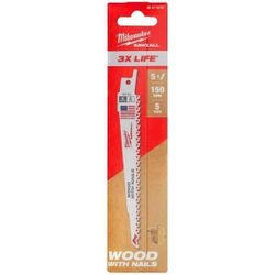 cumpără Accesoriu pentru fierăstrăie Milwaukee 48475035 lama de ferastrau 150x5T 5x în Chișinău 