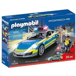 cumpără Mașină Playmobil PM70066 Porsche 911 Carrera 4S Police - White în Chișinău 