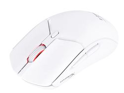 Wireless Gaming Mouse HyperX Pulsefire Haste 2, 26k dpi, 6 buttons, 50G, 650IPS, 83g, 2.4/BT, White