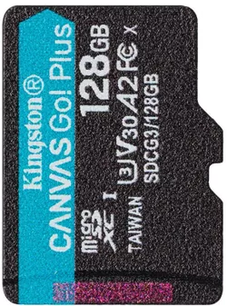 cumpără Card de memorie flash Kingston SDCS3/128GB, microSD Class10 A1 UHS-I U1 (V10) + SD adapter în Chișinău 