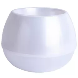 cumpără Ghiveci pentru flori Aleana 116008 Sphere d10, alb perlat în Chișinău 