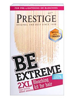 SET PENTRU DECOLORARE PĂR BEEXTREME 100% PRESTIGE